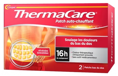ThermaCare Patch Auto-Chauffant 16h Bas du Dos 2 Patchs