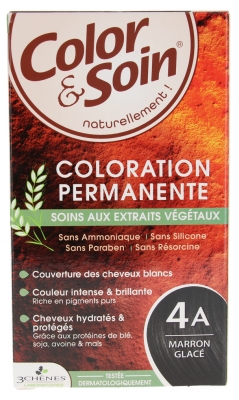 Les 3 Chênes Color & Soin Koloryzacja dla Kobiet - Kolor: Marron Glacé: 4A