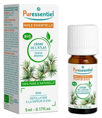 Puressentiel Huile Essentielle Cèdre de l'Atlas Bio 5 ml