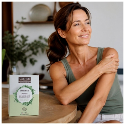 Cattier Ultra-Ventilated Bio Green Clay 250 g