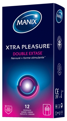 Manix Xtra Pleasure Double Extase 12 Préservatifs