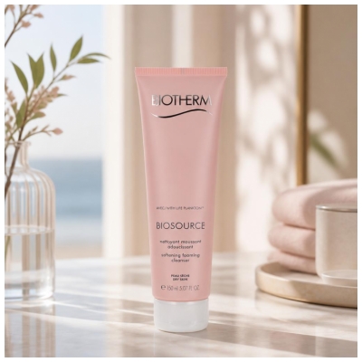 Biotherm Biosource Verzachtende Schuimende Reinigingsgel 150 ml
