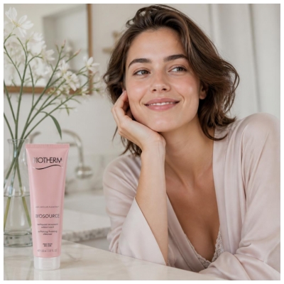 Biotherm Biosource Verzachtende Schuimende Reinigingsgel 150 ml