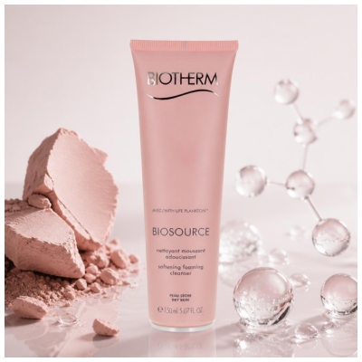 Biotherm Biosource Verzachtende Schuimende Reinigingsgel 150 ml