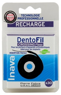 Inava Dentofil Crossing Floss Fil Dentaire Recharge 30 m