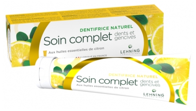 Laboratoires Lehning Dentifrice Naturel Soin Complet 80 g