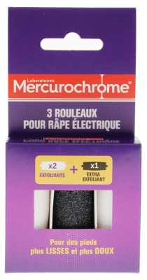 Mercurochrome Rezerve Pilă Electrică Granule Exfoliante Set de 3 Rezerve