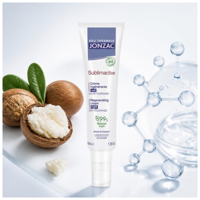 Eau Thermale Jonzac Sublimactive Regenererande Nattkräm Bio 40 ml