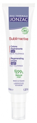 Eau Thermale Jonzac Sublimactive Crema Rigenerante Notte Biologica 40 ml