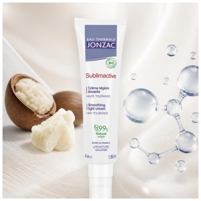 Eau Thermale Jonzac Sublimactive Crema Alisadora Ligera bio 40 ml
