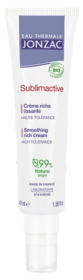 Jonzac Thermal Water Sublimactive Smoothing Rich Organic Cream 40 ml