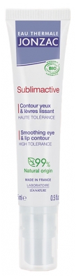 Água Termal Jonzac Sublimactive Contorno de Olhos & Lábios Alisador Bio 15 ml