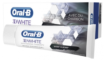 Oral-B 3D White Whitening Therapy Nettoyage Intense Charbon 75 ml