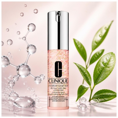 Clinique Moisture Surge Eye Concentrate 96H drėkinantis akių kontūro koncentratas visų tipų odai 15 ml