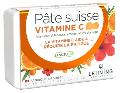 Laboratoires Lehning Schweizer Paste Vitamin C 40 Gummis