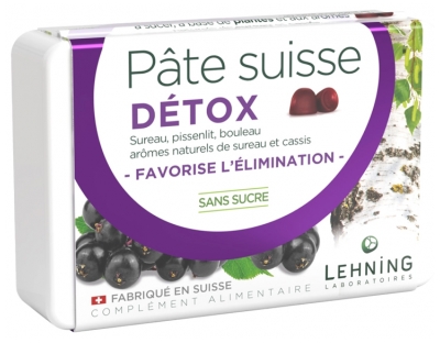 Laboratoires Lehning Schweizer Detox-Paste 40 Gummis