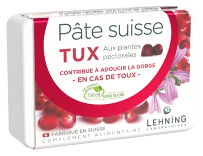 Laboratoires Lehning Pâte Suisse Tux 40 Gommes