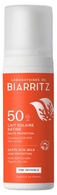 Laboratoires de Biarritz Lait Solaire Satiné SPF50 100 ml