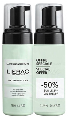 Lierac The Cleansing Foam 2 x 150 ml Special Offer