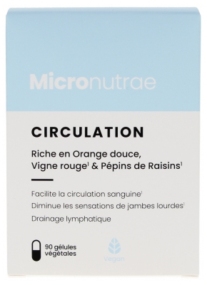 Micronutrae Cirkulation 90 Vegetabiliska Kapslar