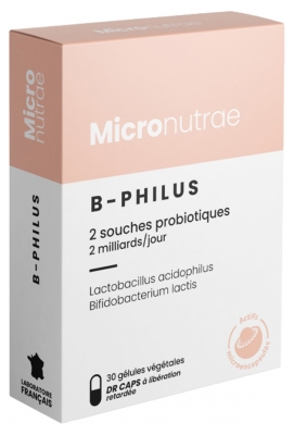 Micronutrae B-Philus 30 Vegetabiliska Kapslar