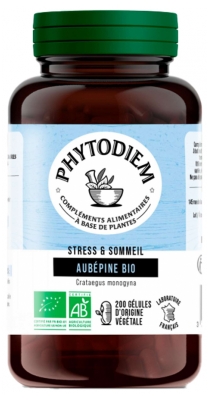 Phytodiem Hagtorn Ekologisk 200 Kapslar