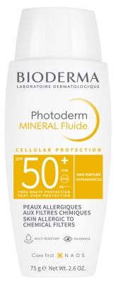 Bioderma Photoderm Minerale Fluïde SPF50+ 75 g