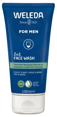 Weleda Men 2en1 Gel Limpiador Facial y Barba 100 ml