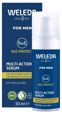 Weleda Moški Multiakcijski Serum Proti Staranju 5v1 30 ml