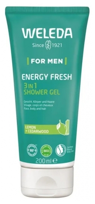 Weleda Homem Gel de Banho Energy Fresh 3em1 200 ml