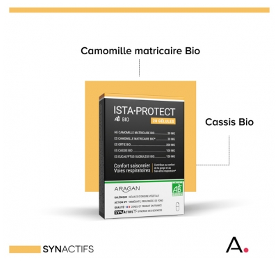 Aragan Synactifs IstaProtect Bio 20 Gélules
