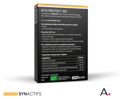 Aragan Synactifs IstaProtect Bio 20 Gélules