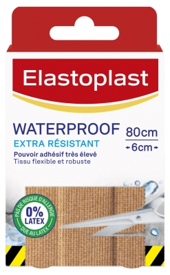 Elastoplast Apósito Extra Resistente Impermeable 8 Tiras de 10 cm x 6 cm