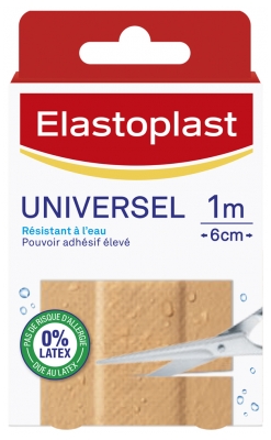 Elastoplast Pansement Universel 10 Bandes de 10 cm x 6 cm