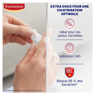 Elastoplast Pansement Sensible 20 Pansements