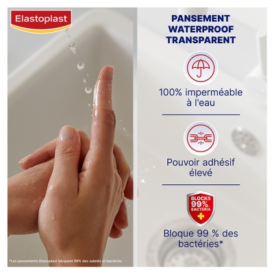 Elastoplast Pansement Waterproof 40 Pansements
