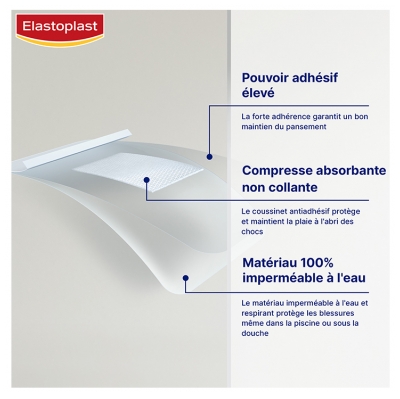 Elastoplast Pansement Waterproof 40 Pansements