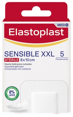 Elastoplast Pflaster Sensitiv XXL Steril 5 Pflaster