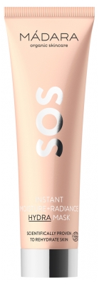 Máscara Hidratante Mádara SOS Hydra Instant Moisture + Radiance 60 ml