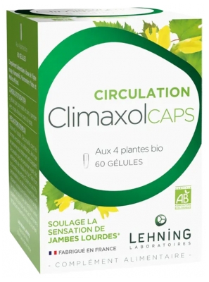 Laboratoires Lehning ClimaxolCaps Organic 60 Capsules