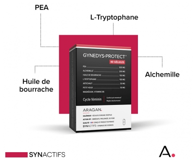 Aragan Synactifs GynedysProtect 40 Gélules
