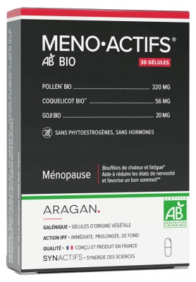 MenoActifs Organic 30 Cápsulas