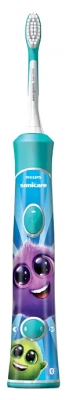 Philips Sonicare For Kids HX6322/04 Electric Toothbrush Aqua