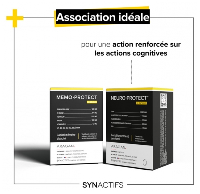 Aragan Synactifs MemoProtect 60 Gélules