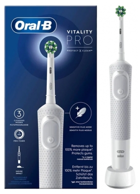 Oral-B Spazzolino Ricaricabile Vitality Pro + Accessori - Colore: Grigio