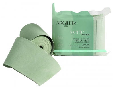 Argiletz Bandas de arcilla verde 2 bandas