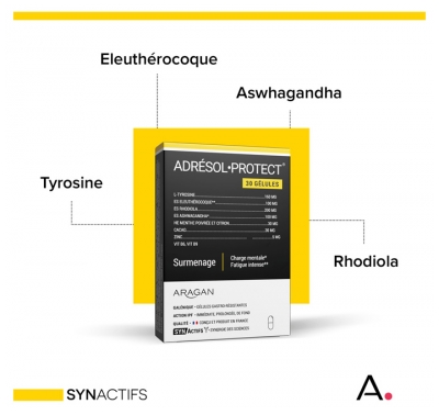 Aragan Synactifs AdresolProtect 30 Gélules