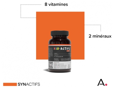 Aragan Synactifs KidActifs 3+ 30 Gummies