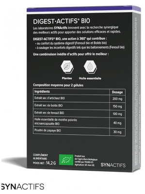 DigestActifs Bio 30 Cápsulas