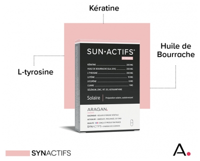 Aragan Synactifs SunActifs 30 Gélules